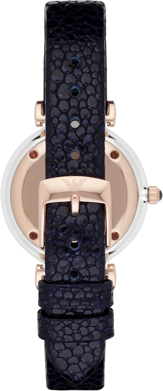 Emporio Armani GIANNI T-B Women Navy Blue Analogue Watch AR1989