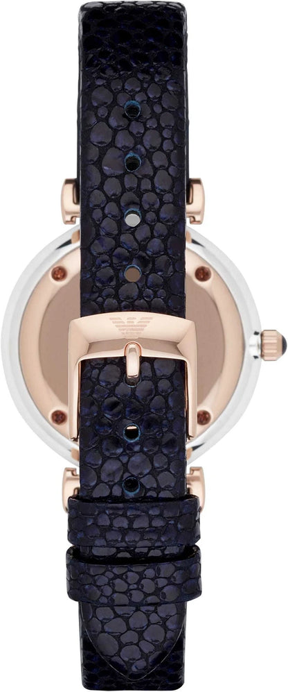 Emporio Armani GIANNI T-B Women Navy Blue Analogue Watch AR1989