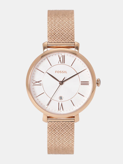 Fossil Women Silver-Toned Analogue Watch ES4352I