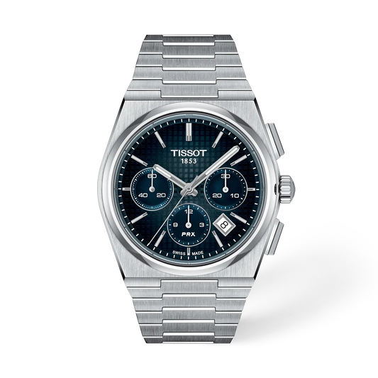 Tissot PRX 42mm Automatic Chronograph Watch For Mens  T137.427.11.041.01