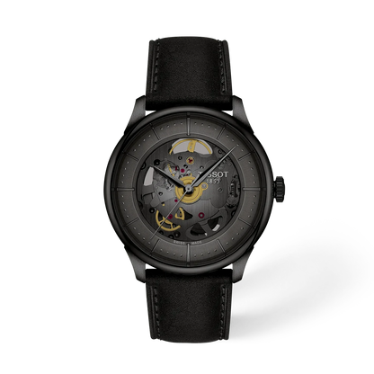 Tissot Chemin Des Tourelles Skeleton 39mm T139.836.36.441.00