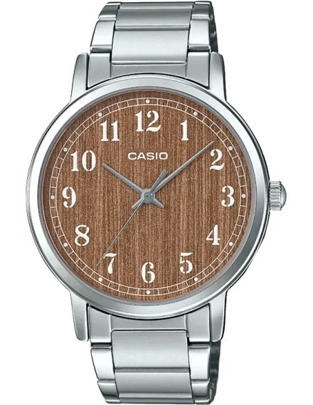 Casio Men's MTP-E145D-5B2DF Brown Analog dial Metal A1520