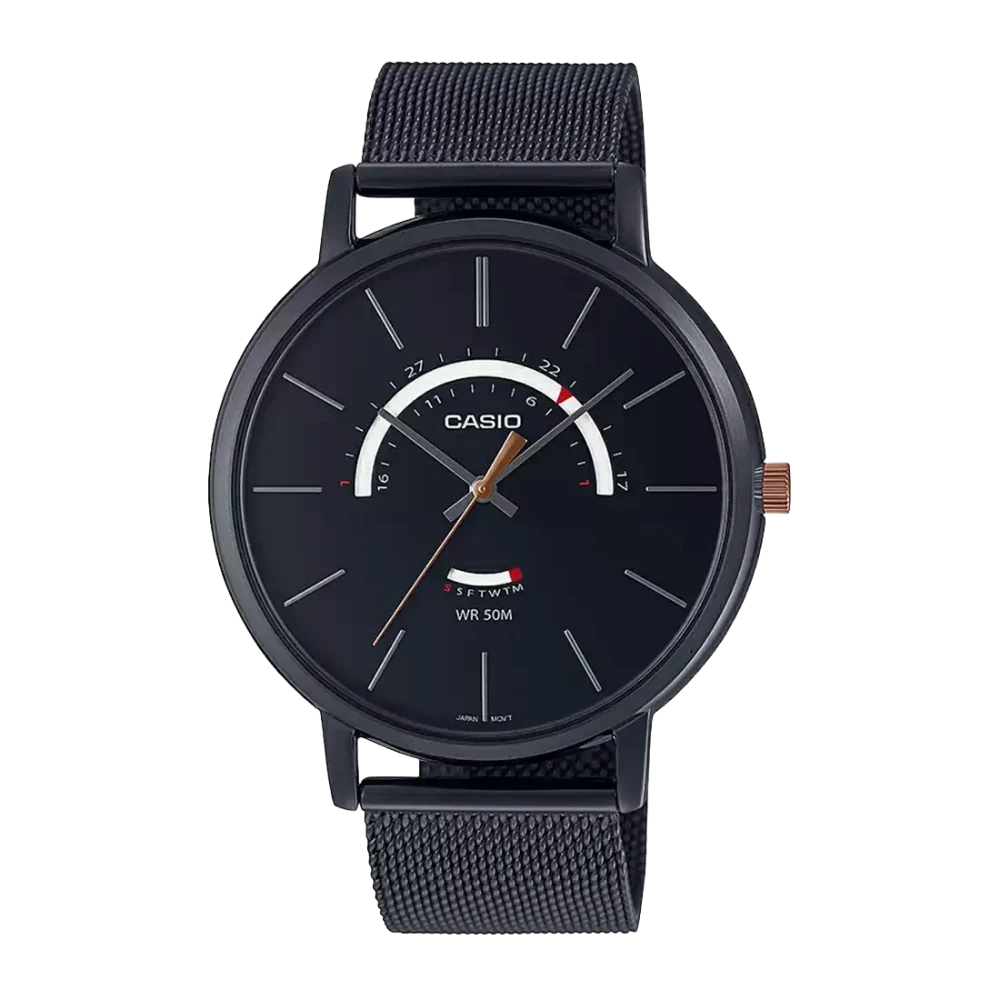 Casio Enticer Black Analog, MTP-B105MB-1AVDF-A1882