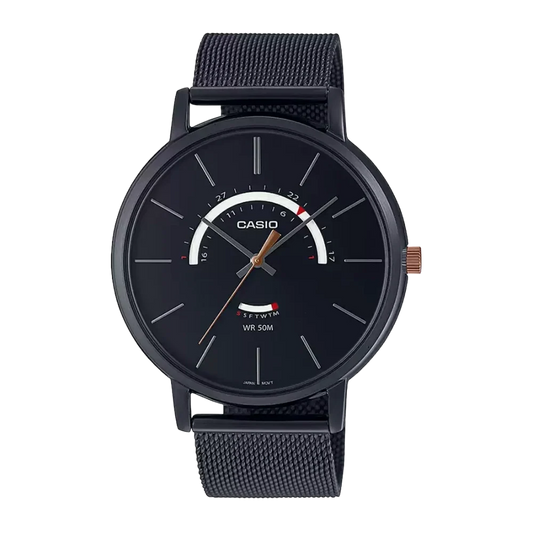 Casio Enticer Black Analog, MTP-B105MB-1AVDF-A1882