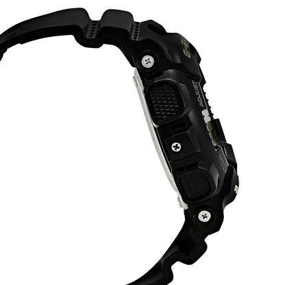 G-Shock Men Quartz Gold Dial Digital Resin Watch G340