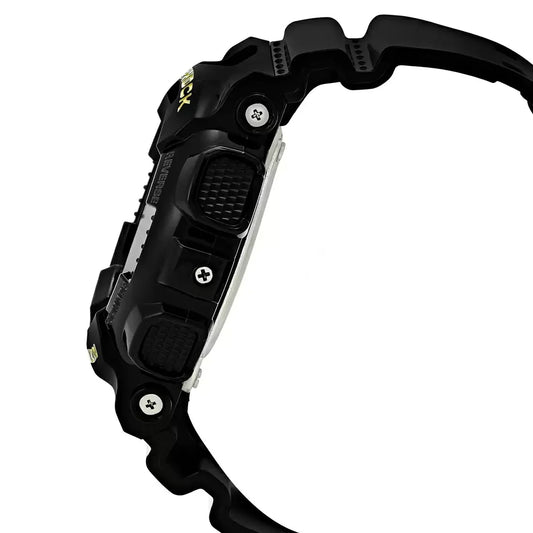G-Shock Men Quartz Gold Dial Digital Resin Watch G340