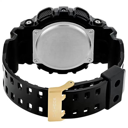 G-Shock Men Quartz Gold Dial Digital Resin Watch G340
