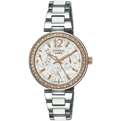 Casio Sheen SHE-3042SG-7AUDR (SX159) Rose Gold Women's Watch