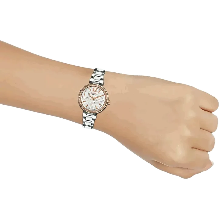 Casio Sheen SHE-3042SG-7AUDR (SX159) Rose Gold Women's Watch