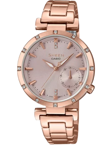 Casio Sheen SHE-4051PG-4AUDF (SX223) Rose Gold Women's Watch
