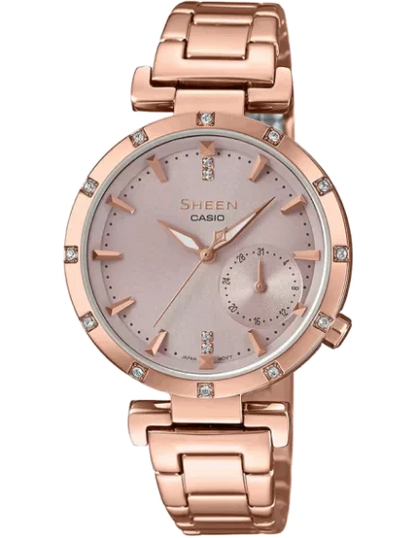 Casio Sheen SHE-4051PG-4AUDF (SX223) Rose Gold Women's Watch