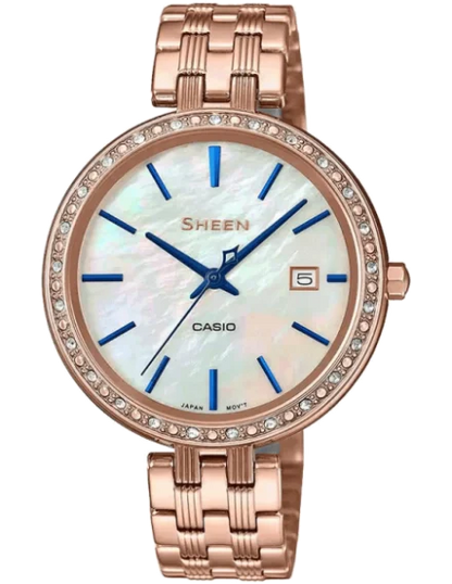 Casio Sheen SHE-4052PG-2AUDF (SX242) Rose Gold Women's Watch