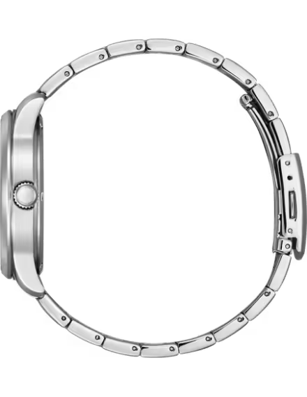 CITIZEN ECO-DRIVE GENTS WATCH BLACK DIAL - BM8550-81E