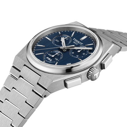 Tissot PRX Quartz Chronograph Watch For Mens 41mm T137.417.11.041.00