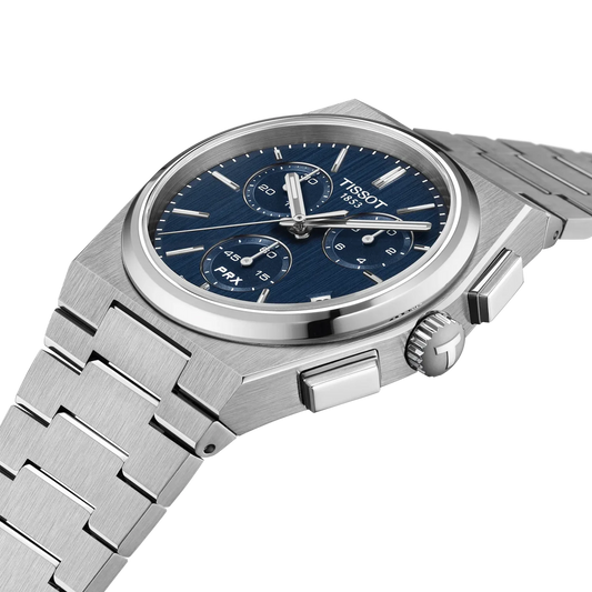 Tissot PRX Quartz Chronograph Watch For Mens 41mm T137.417.11.041.00