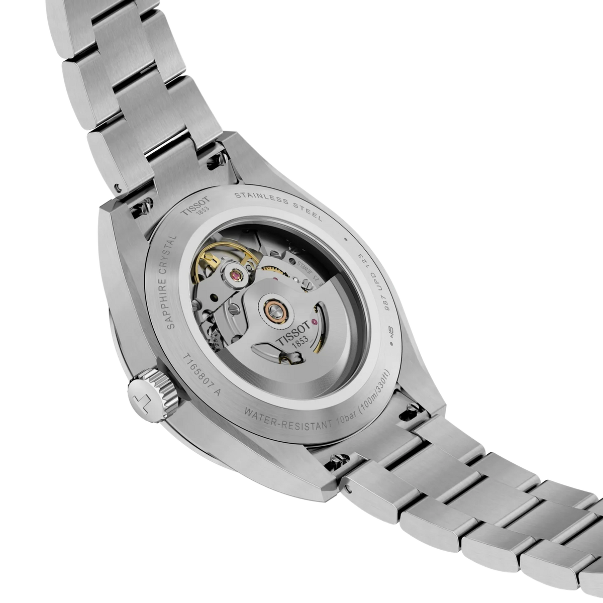 Tissot Gentleman 38mm Automatic Watches For Mens T165.807.11.031.00