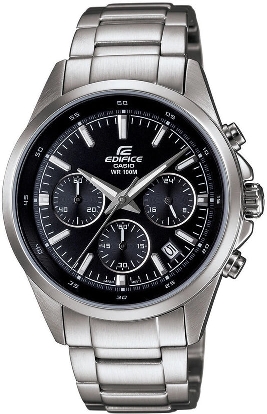 Casio Edifice Chronograph Black Dial Men's Watch - EFR-527D-1AVUDF (EX098)
