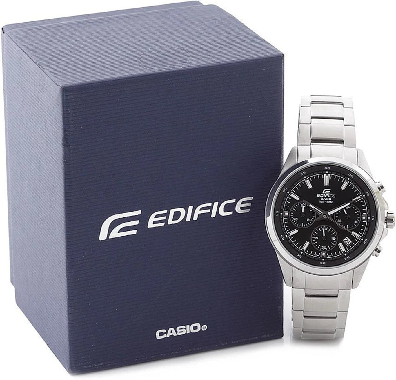 Casio Edifice Chronograph Black Dial Men's Watch - EFR-527D-1AVUDF (EX098)