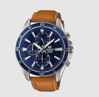 Casio Edifice Analog Blue Dial Men's Watch-EFR-546L-2AVUDF (EX250)