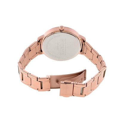 Giordano Analogue Rose Gold Dial Women's Watch-GD-2180C-22