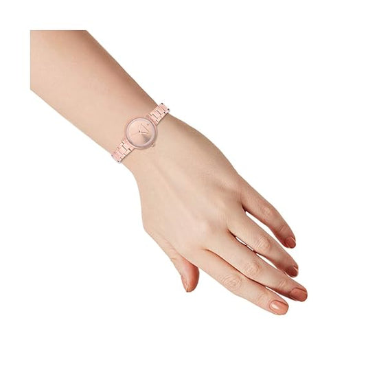 Giordano Analogue Rose Gold Dial Women's Watch-GD-2180C-22