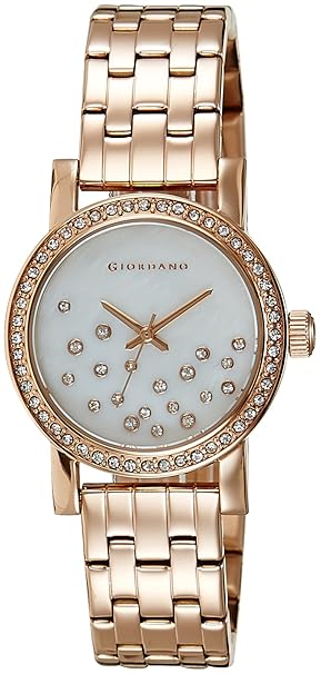 Women Pearly White Dial Watch 2728-44
