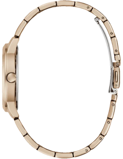GUESS Round 34mm Brown Dial Analog Women Watch - GW1028L4
