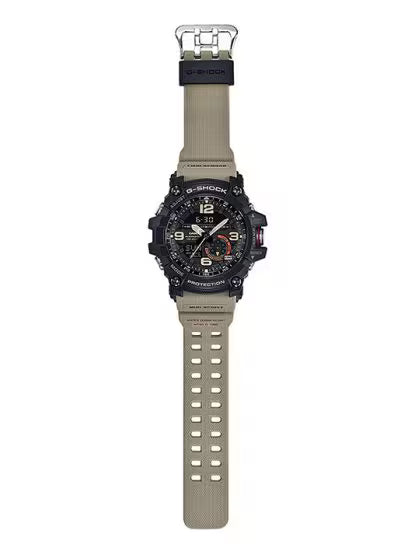 Casio G-Shock GG-1000-1A5DR Black Analog-Digital Dial Brown Resin Strap Men's Watch Mud Resistant Shock Resistant G661