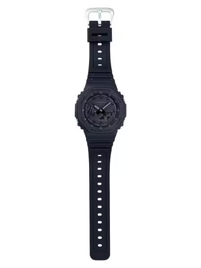 Casio G-Shock GA-2100-1A1DR Black Analog-Digital Dial Black Resin Strap Men's Watch Shock and 200M Water Resistant G987