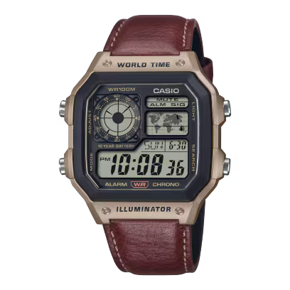 Casio Royal AE-1200WHL-5AVDF And F-91W Series (Combo)