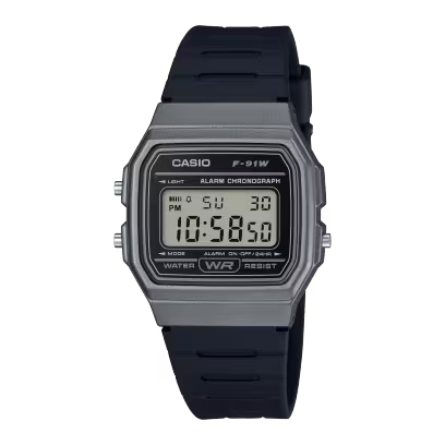 Casio D411 - F-91WM-1BDF Youth Watch
