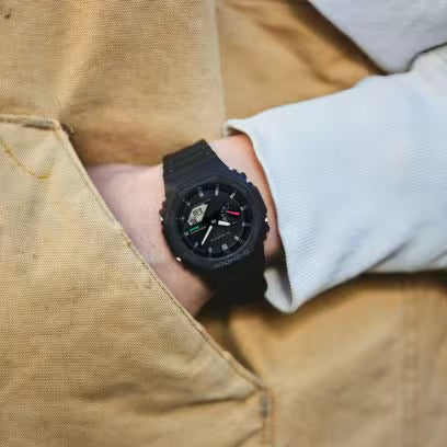 Casio G-Shock GA-B2100-1ADR Black Analog-Digital Dial Black Resin Strap Men's Watch Tough Solar Bluetooth G1241