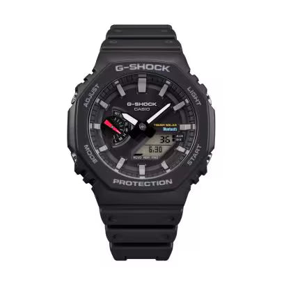 Casio G-Shock GA-B2100-1ADR Black Analog-Digital Dial Black Resin Strap Men's Watch Tough Solar Bluetooth G1241