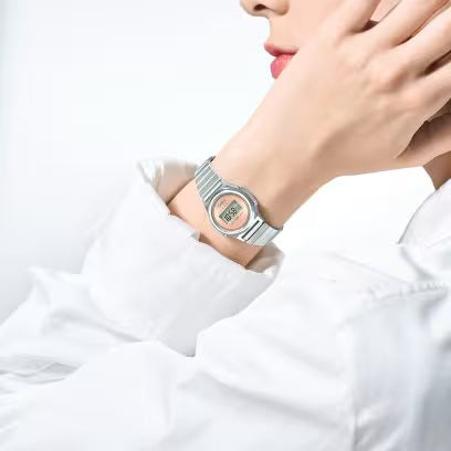 Casio Vintage Silver Band Women Digital Watch LA700WE-4A A2231