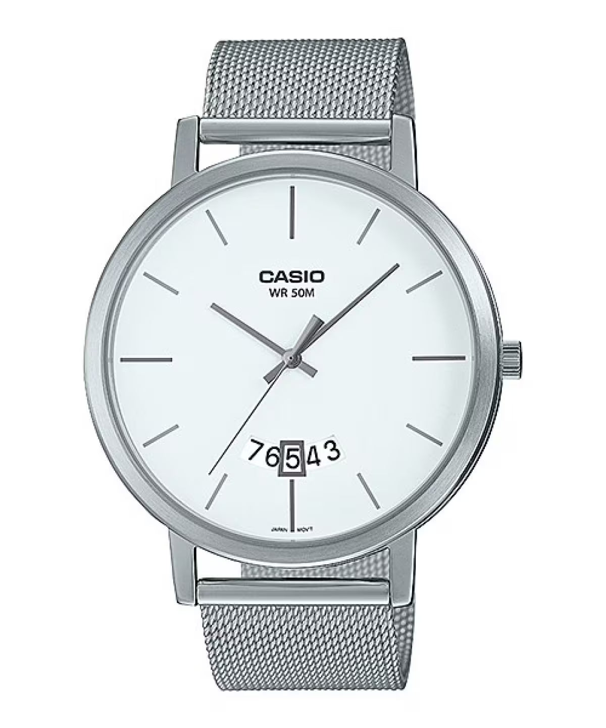Casio Enticer Men Analog White Dial Men's Watch - MTP-B100M-7EVDF (A1873)
