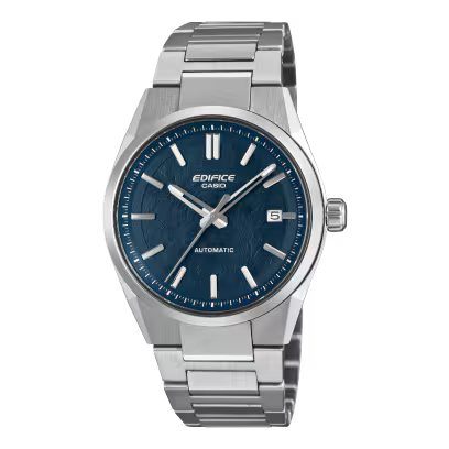 Casio Watch Blue Dial Automatic Mens EFK-110D-2A