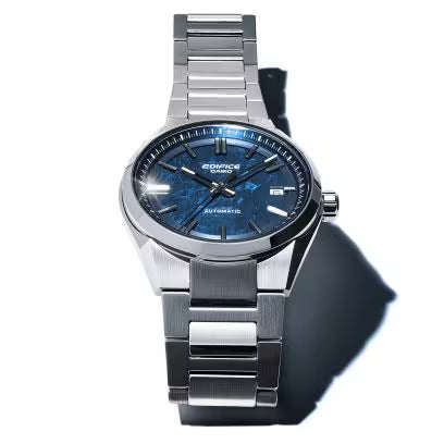 Casio Watch Blue Dial Automatic Mens EFK-110D-2A