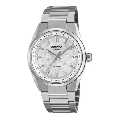 Casio White Dial Analog Automatic Watch For Mens EFK-110D-7A