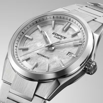 Casio White Dial Analog Automatic Watch For Mens EFK-110D-7A