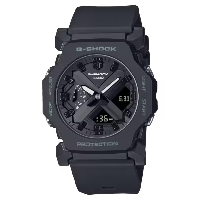 Casio G-Shock GA-2300-1ADR Analog-Digital Black Dial Men Watch Black Resin Strap G1551