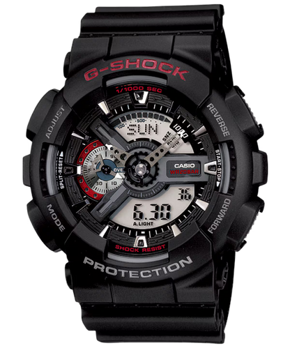 Casio G-Shock Analog-Digital Black Dial Men's Watch - GA-110PC-1ADR(G782)