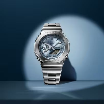Casio G-Shock GM-2110D-2ADR Analog-Digital Blue Dial Men G1613