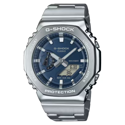 Casio G-Shock GM-2110D-2BDR Analog-Digital Blue Dial Men G1614