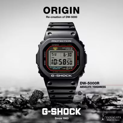 Casio G-Shock DW-5000R-1ADR Digital Black Dial Men G1660