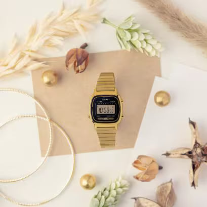 Casio Vintage Golden band Women Watch LA670WGA-1 D124