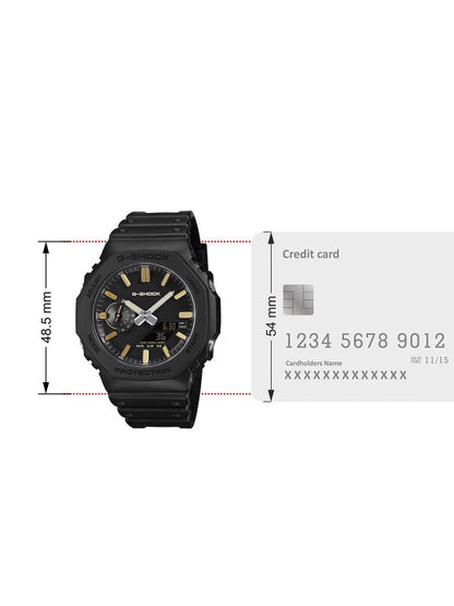 G-Shock Men Quartz Black Dial Analog-Digital Resin Watch G1816