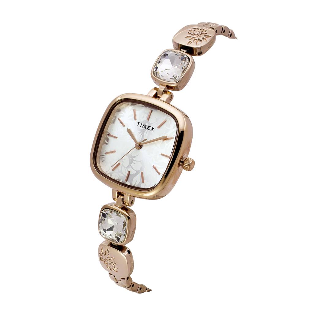 Timex Fria Square 27Mm Analog Women Watch - TWEL27000