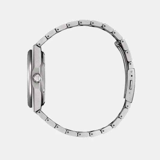 Citizen Zenshin Men Automatic Blue Dial Analog Stainless Steel Watch NJ0180-80X