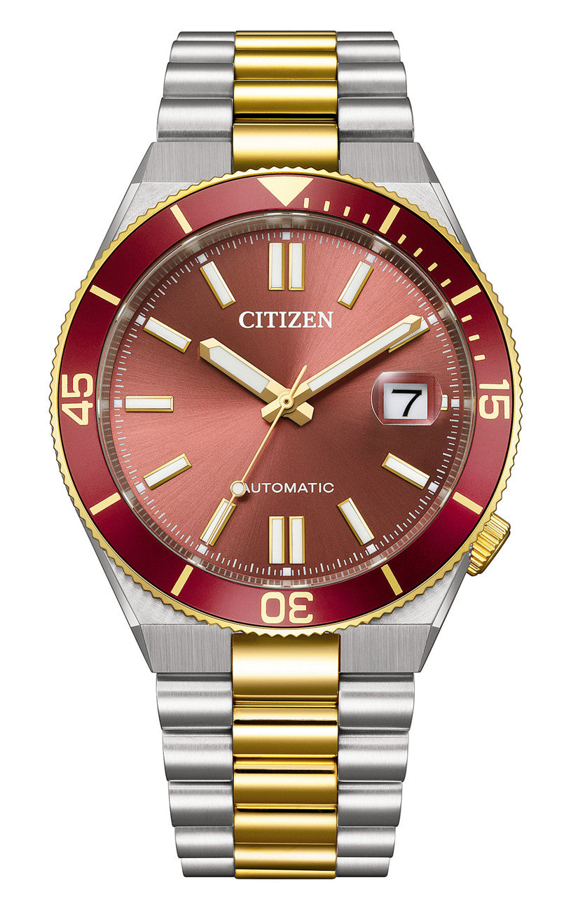Tsuyosa shore Citizen Automatic Mens Watch NJ0234-58X