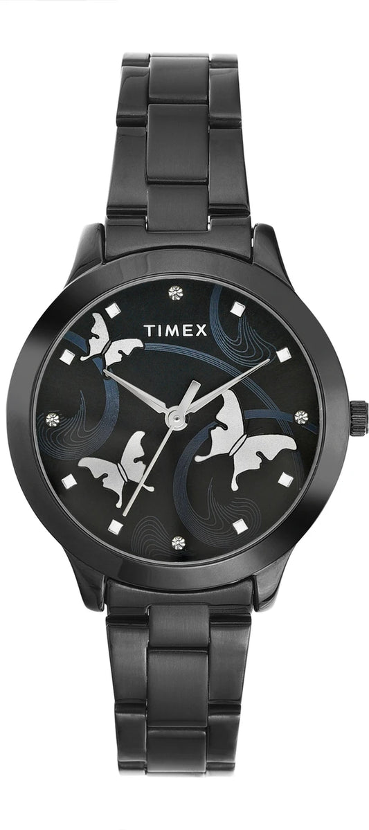 TIMEX Analog Women's Watch (Dial Colored Strap) TW000T609